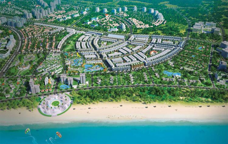 Takashi Ocean Suite sở hữu vị trí trung tâm khu kinh tế Bình Định